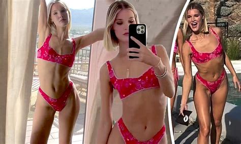 Joy Corrigan Shows Off Her Bikini Body During Palm Springs Trip For 36th Birthday After