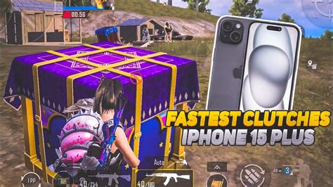 Fastest Clutches In Bgmi 31 Update 💥iphone 15 Plus Smooth 60 Fps