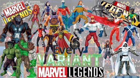 Every Marvel Legends Variant Figure Toybiz And Hasbro Comparison List