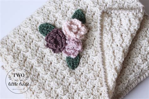 Crochet Baby Blanket Girl Crochet Baby Blanket Pattern - Etsy