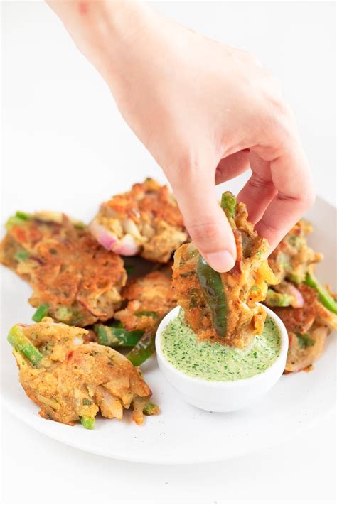 Vegetable Pakoras Simple Vegan Blog