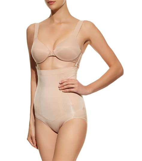 Womens Spanx Nude Oncore High Waist Shaping Briefs Harrods Uk