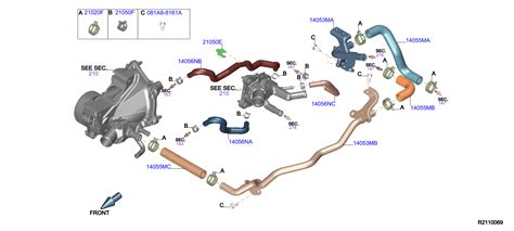 Nissan Z Engine Coolant Crossover Pipe Ra E Genuine