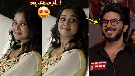 Anikha Surendran CRAZY Looks Towards Dulquer Salmaan King Of Kotha