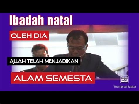 Khotbah Ibadah Natal Oleh Pdt Jonston Silitonga Di Gbi Alfa Omega