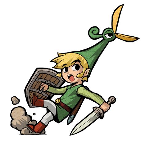 The Legend Of Zelda The Minish Cap 2004 Promotional Art Mobygames