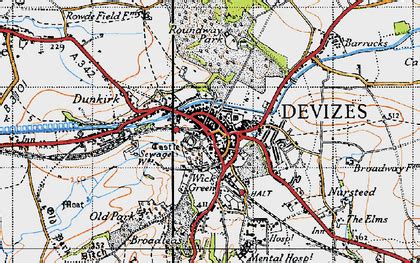 devizes  maps books memories francis frith
