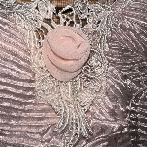 Vintage Lingerie Cacique Sheer Babydoll Pink Chemise Gem