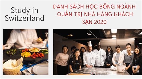 HỌc BỔng Du HỌc ThỤy SĨ NgÀnh QuẢn TrỊ NhÀ HÀng KhÁch SẠn NĂm 2020