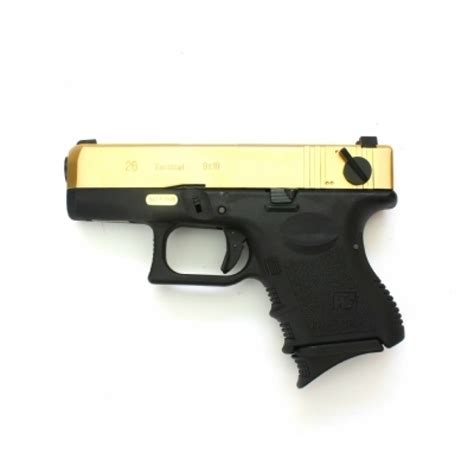 We G26 Gen3 Gold Version G26 We G Series Glock We Pistols Gbbp