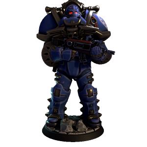 Ultramarine 3 Made With Hero Forge