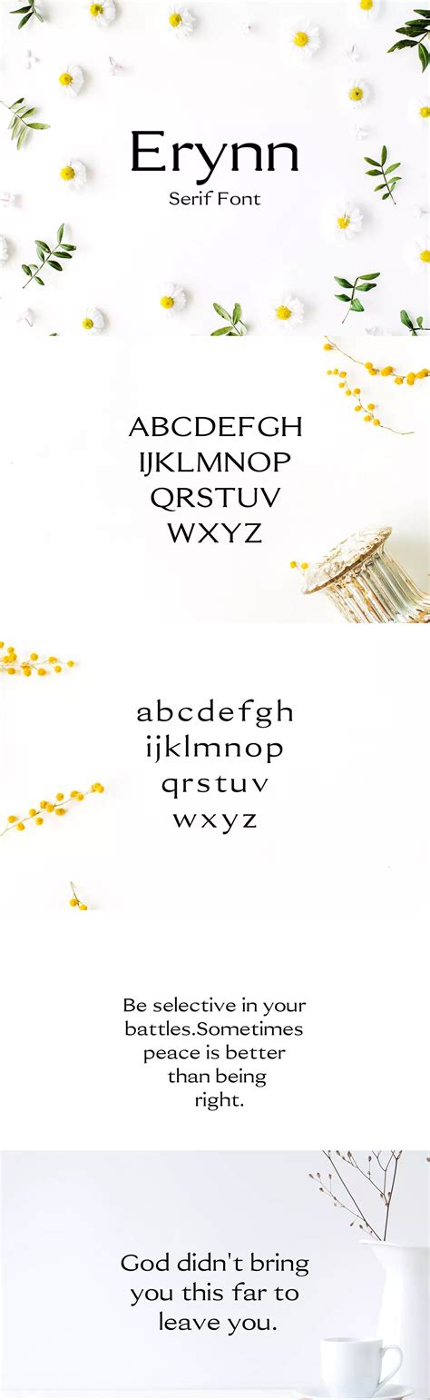 Erynn Serif Font Serif Fonts Serif Font