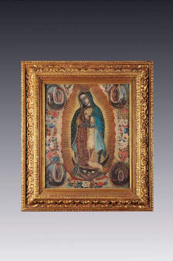 Virgen de Guadalupe con las cuatro apariciones Anónimo Google Arts