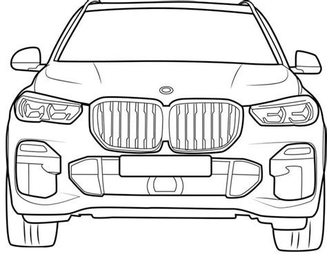 Desenhos De Bmw Para Imprimir E Colorir Pintar