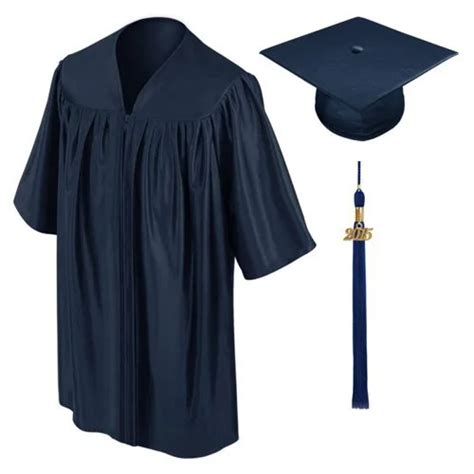 Wholesale Preschool Navy Blue Shiny Kid Graduation Gown Buy Navy Blue