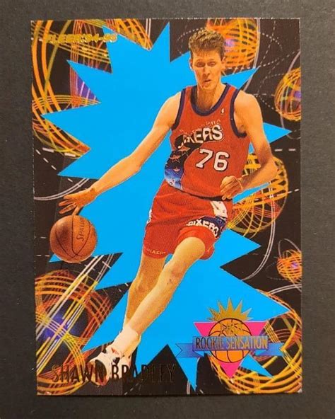 Fleer Rookie Sensation Shawn Bradley Ebay