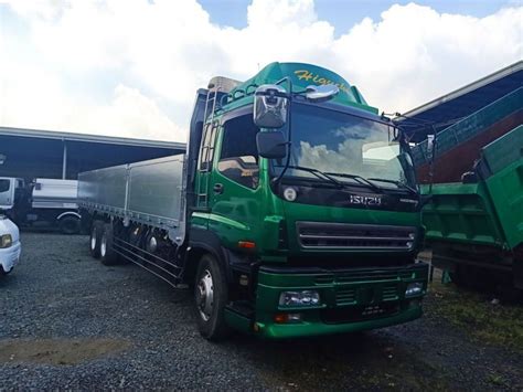 Isuzu Giga Wheeler Cargo Dropside Truck Wf Engine Molye Cbu