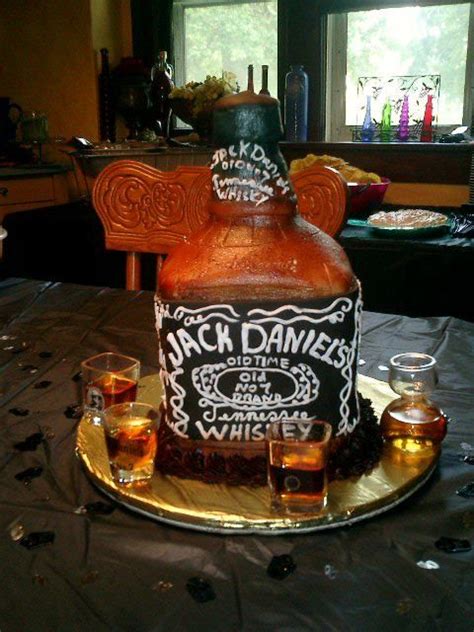 Jack Daniels Whiskey Bottle Cake Bottle Cake Jack Daniels Whiskey