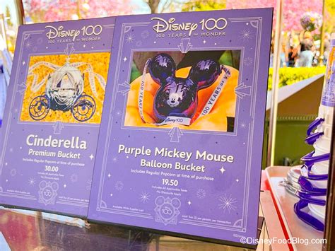 PHOTOS: Check Out Disney’s NEWEST 100th Anniversary Popcorn Bucket ...