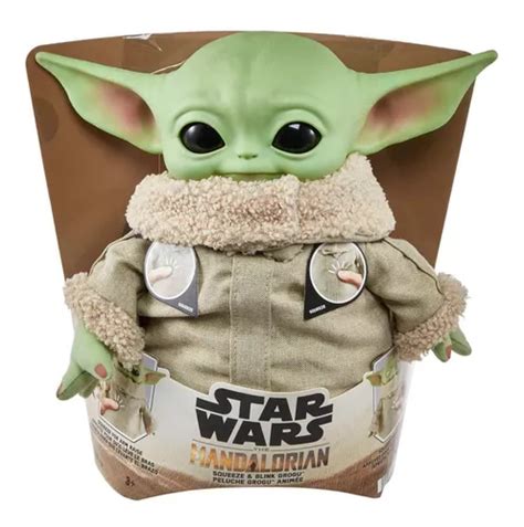 Baby Yoda Movimento Original Mattel Emite Sons Cm Parcelamento