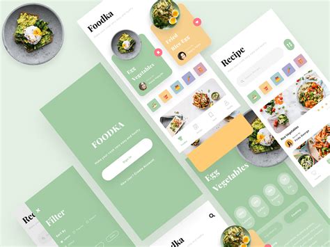 Food Recipe App Ui On Behance