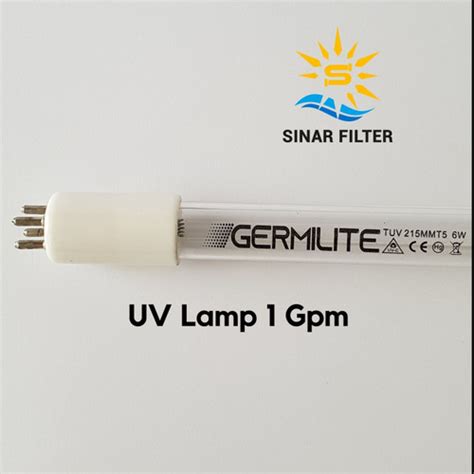 Jual Lampu UV Sterilization 1 Gpm Germilite 6 Watt Kota Palembang