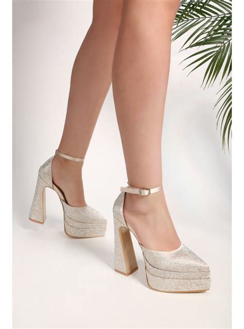 Platform Nude Heels
