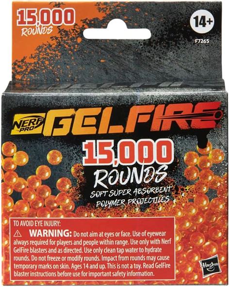 Nerf Pro Gelfire Refill Gelfire Rounds For Use Gelfire Blasters