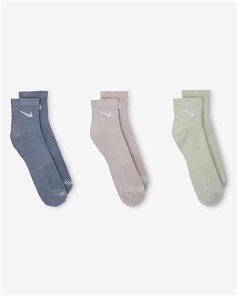 Nike Everyday Plus Cushioned Training Ankle Socks 3 Pairs Nike Hu