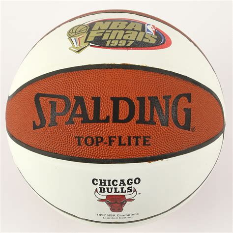 Lot Detail 1997 Chicago Bulls NBA Champions Commemorative Spalding