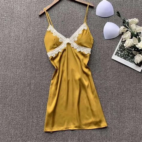 Jual Lingerie Dress Silk Satin 926 Nightgown Seksi Cantik Premium