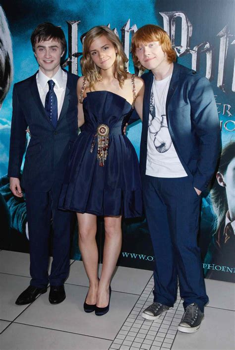 Photos of Harry Potter's Daniel Radcliffe, Emma Watson and Rupert Grint