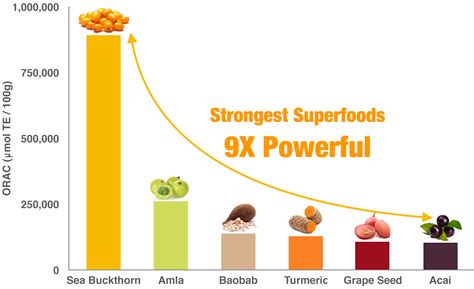 Strongest Antioxidant Superfoods Sea Buckthorn Berry Puredia