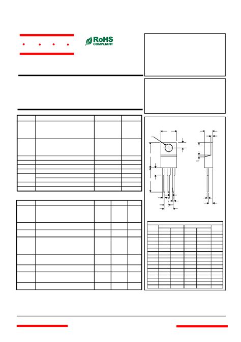 TIP31 Datasheet 1 2 Pages MCC Silicon NPN Power Transistors