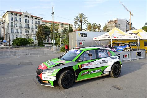 Rallye Sanremo Equipaggi Sulle Strade Dell Entroterra Ligure