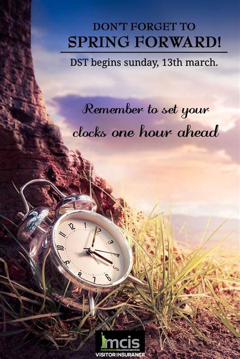 Daylight Saving Time Is Here So Dont Forget To Set Your Clocks AHEAD