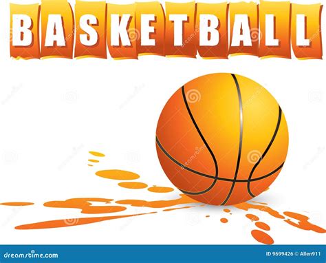 Basketball Banner Vector Illustration | CartoonDealer.com #26984196