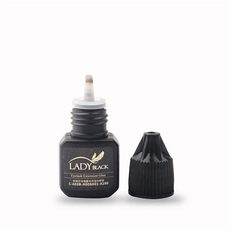 Lady Black Glue Eyelash Extensions Fasting Dry Eyelash Glue Low