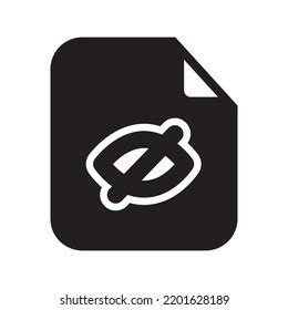 Hidden Files Icon Solid Style Stock Vector (Royalty Free) 2201628189 ...