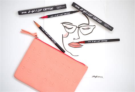 avon    lip tattoo