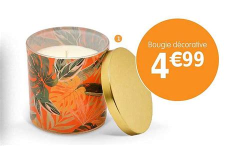 Promo Bougie Décorative chez Babou iCatalogue fr