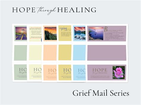 Grief Mail Series Hope Through Healing Publications