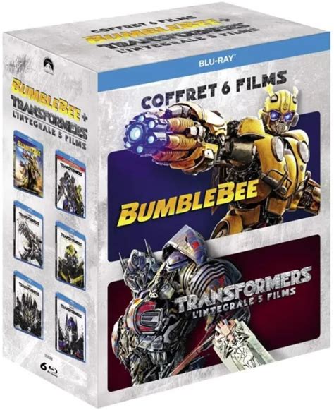 COFFRET BLU RAY TRANSFORMERS l intégrale 5 films Bumblebee Edition