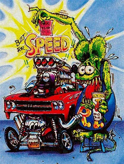 Rat Fink Big Daddy Ed Roth Style Wall Art Fire Up A Firebird “trans Am” Ebay