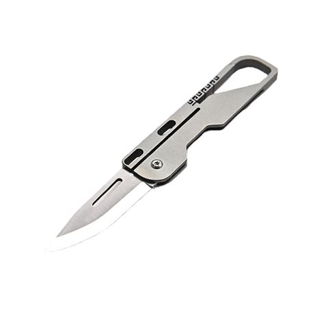 Multifunctional titanium keychain pocket knife – Kris KnifeStudio