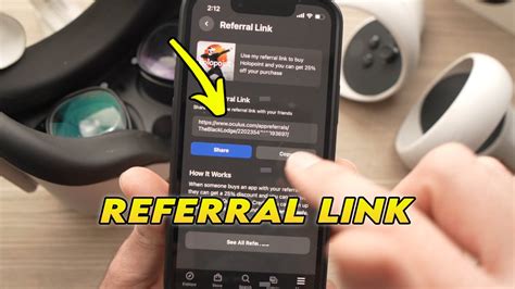 Oculus Meta Quest 2 How To Get Your Referral Link Youtube