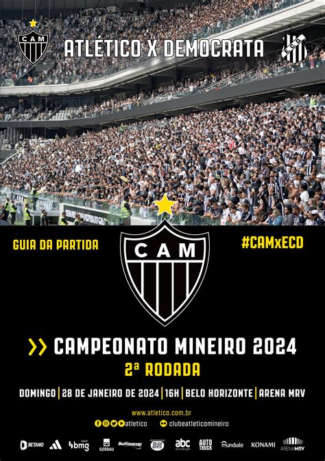 Atlético-mg X Esporte Clube Democrata - Guia da Partida: Atlético x Democrata-GV - Mineiro 2024 by Clube ...