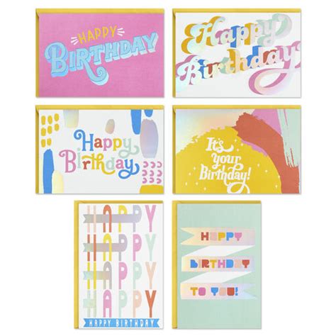 Boxed Birthday Cards Hallmark