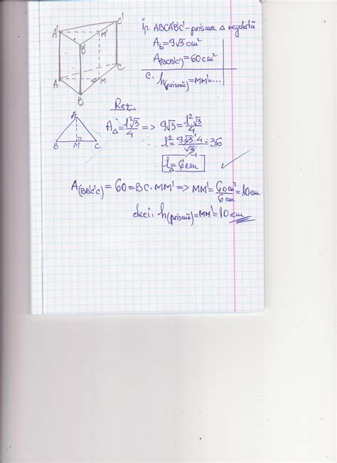 Prisma Triunghiulara Regulata Formule - xcgds