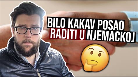 Bilo Kakav Posao Raditi U Njemackoj Youtube